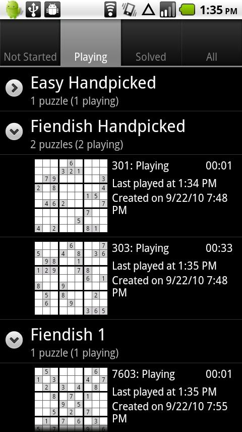 Sudoku 10’000 Plus Android Brain & Puzzle