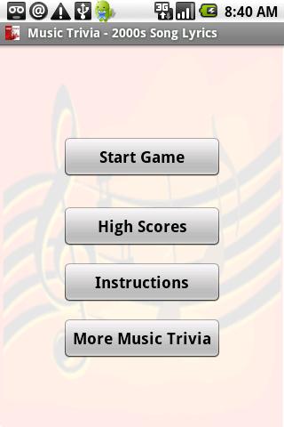 Song Lyrics Trivia – 2000s Android Brain & Puzzle