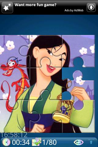 Yo Jigsaw: Mulan Android Brain & Puzzle