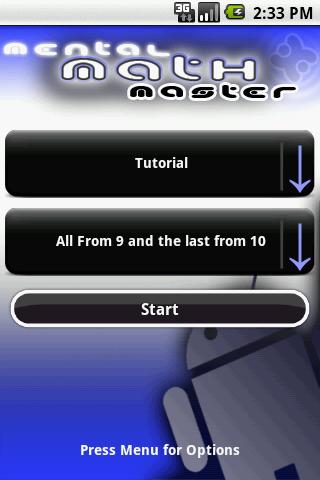 Mental Math Master Lite Android Brain & Puzzle