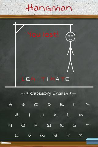 Hangman Classic Free Android Brain & Puzzle