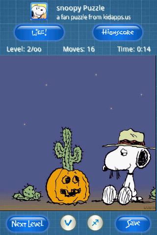 Snoopy Puzzle Android Brain & Puzzle