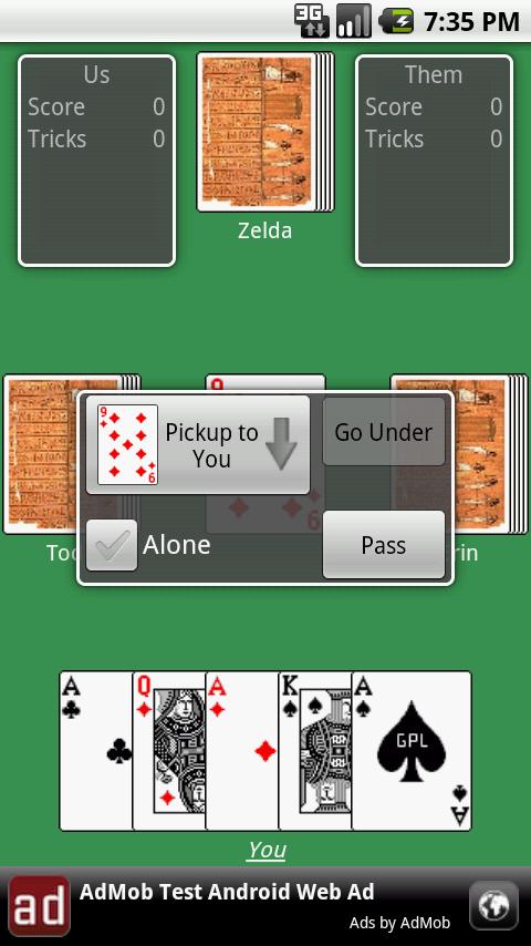 Euchre (free) Android Cards & Casino