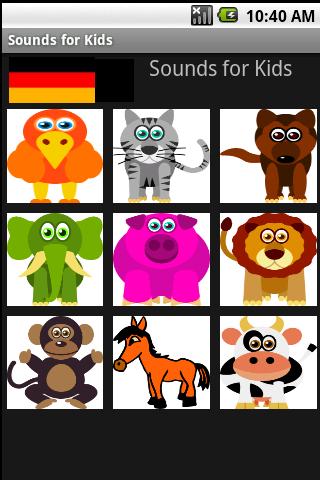German – Sounds for Kids Android Brain & Puzzle