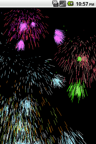 Finger Fireworks! Android Casual