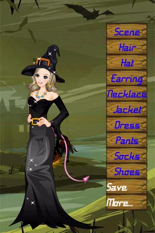 Dress:Halloween Girl Android Arcade & Action