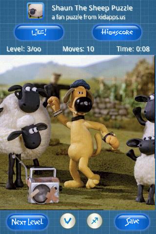 Shaun The Sheep and flock
