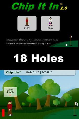 Chip It In 2.0 Golf Game