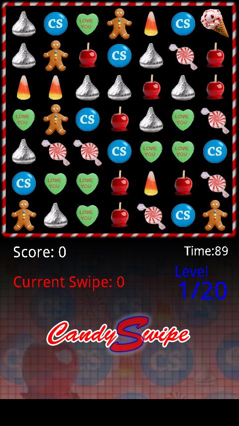 CandySwipe DEMO Android Brain & Puzzle