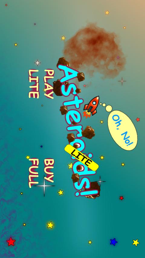 Oh, No! Asteroids! LITE Android Arcade & Action