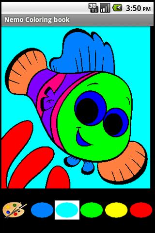 Nemo coloring book
