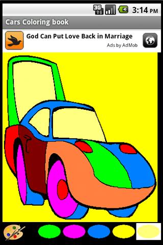 Car Coloring book