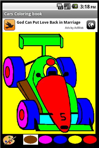 Car Coloring book Android Casual
