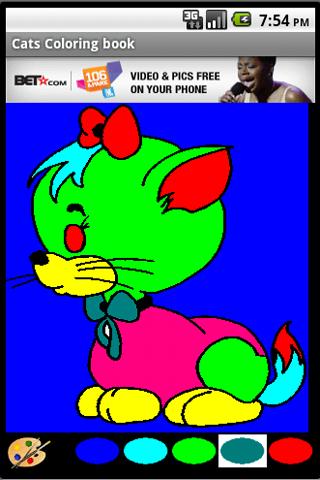 Cats Coloring book Android Casual