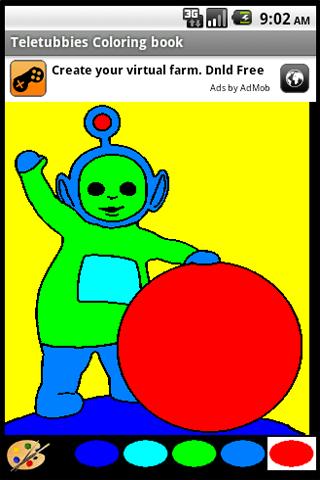 Teletubbies Coloring Book