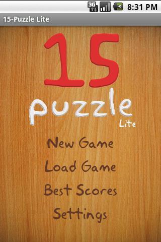 15 Puzzle Lite Android Brain & Puzzle