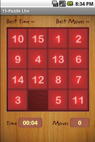 15 Puzzle Lite Android Brain & Puzzle