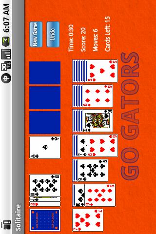 College Themed Solitaire Android Cards & Casino