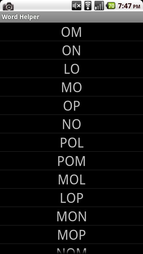 Word Helper Android Brain & Puzzle