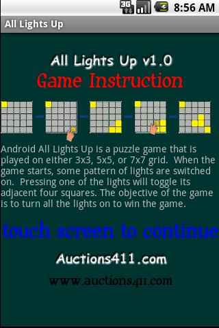 All Lights Up Android Brain & Puzzle