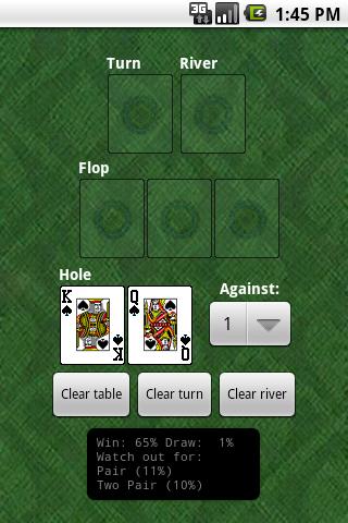 Texas Hold’Em Calculator Android Cards & Casino