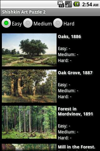 Shishkin Art Puzzle 2 Android Brain & Puzzle