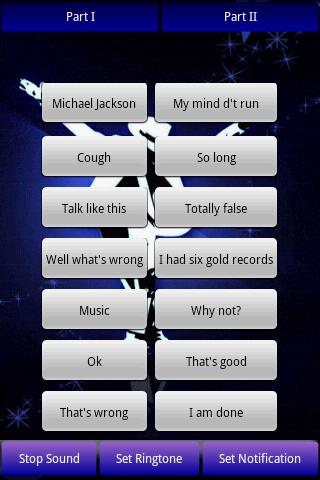 Michael Jackson Soundboard