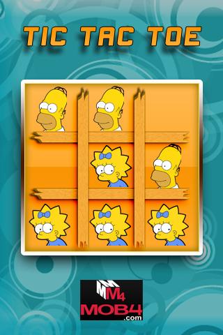 Simpson Tic Tac Toe