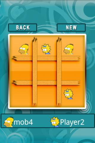 Simpson Tic Tac Toe Android Brain & Puzzle