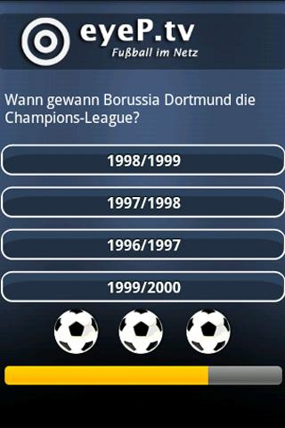 Fußball-Quiz 2010/ 11 Android Brain & Puzzle