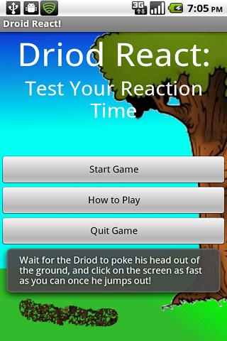 Droid React! Android Arcade & Action