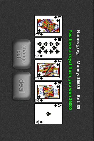 Jacks or Better Android Cards & Casino