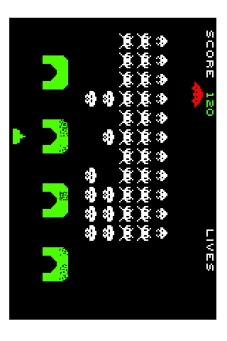 Space Invaders lapi Android Arcade & Action