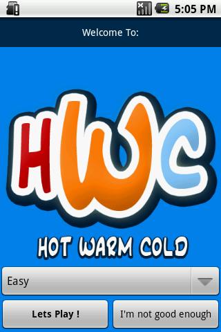 HWC  Hot, Warm, Cold Demo