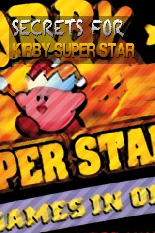Secrets for Kirby Super Star Android Arcade & Action