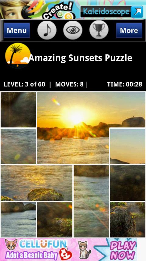 Amazing Sunsets Puzzle Android Brain & Puzzle