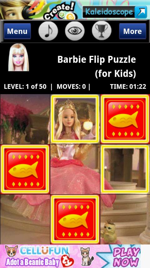 BarbiFlip Puzzle Android Brain & Puzzle