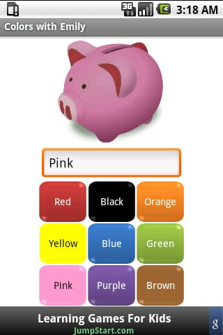 Learn Your Colors Android Brain & Puzzle