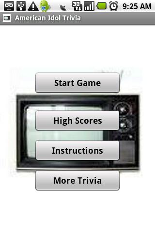American Idol Trivia Android Brain & Puzzle