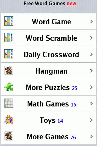 Word Games BA.net Android Brain & Puzzle