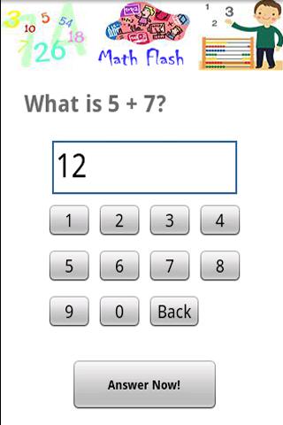 Math Flash Android Brain & Puzzle