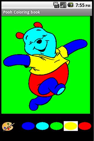 Winnie the Pooh Coloring book Android Casual