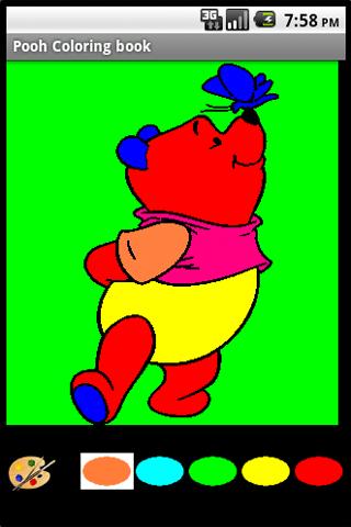 Winnie the Pooh Coloring book Android Casual