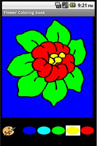 Flowers coloring book Android Casual