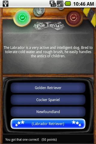 Pub Trivia Android Brain & Puzzle