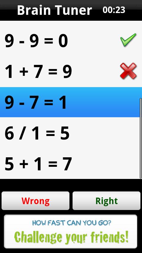 Brain Tuner Lite Android Brain & Puzzle