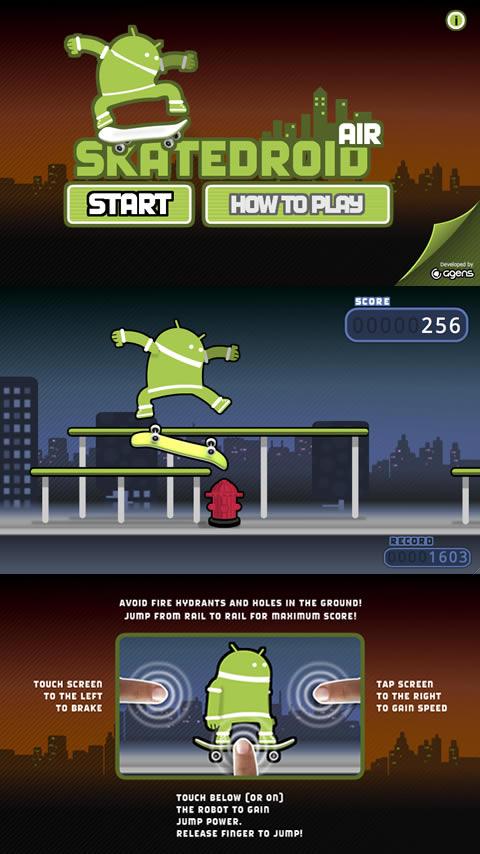 Skatedroid AIR