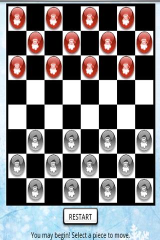 Santa Checkers Android Brain & Puzzle