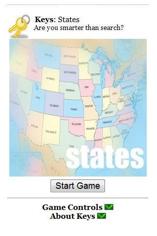 States (Keys) Android Brain & Puzzle