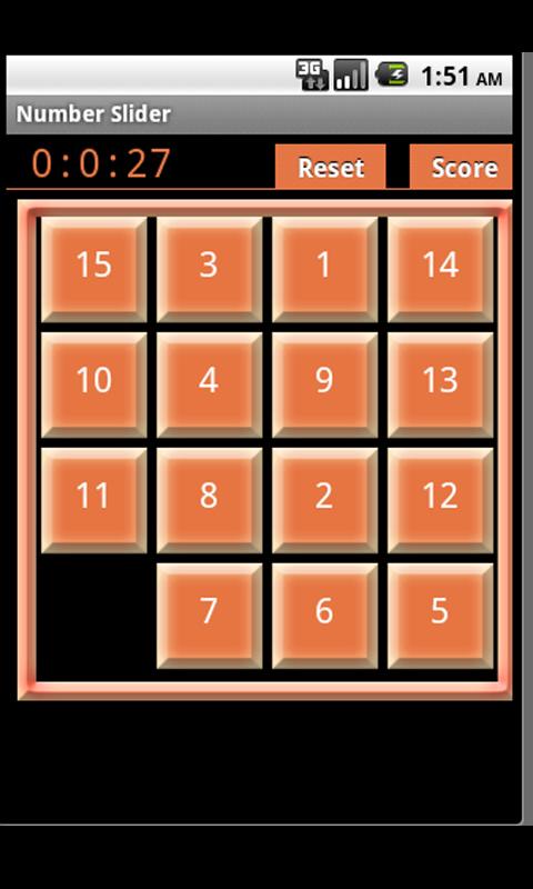 Number Slider Android Brain & Puzzle